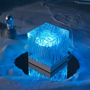 2024 New LED Dynamic Aurora Nebula Star Night Lamp Water Wave Light Bedside Decorative Light