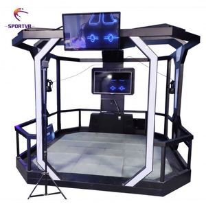 Simulateur de jeu de tir interactif 9D VR avec plateforme de marche pour 2 joueurs, espace de jeu en salle - Product Image 1