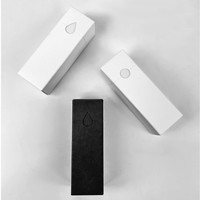 Caja de Aceite Esencial Cosmético Minimalista de Lujo, Bandeja Plegable de Papel Blanco con Logotipo Personalizado, Embalaje Telescópico Impreso en Cuatro Colores