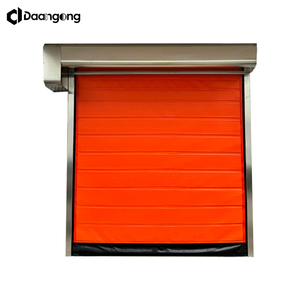 Porte à enroulement rapide en PVC avec fenêtre transparente pour salles blanches, usines agroalimentaires et entrepôts frigorifiques - Product Image 3