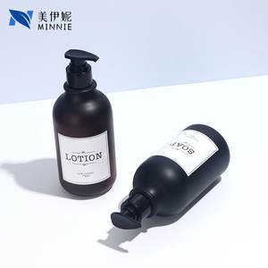 Minnie Hand Soap Dish Soap 500ml PET <b>Plastic</b> Bottle With Pump Label Design For Wash Care <b>Packaging</b> - Product Image 2