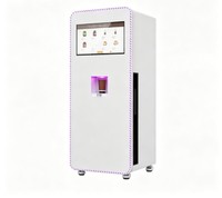 Distributeur automatique économique de boissons protéinées à écran tactile, logo personnalisé, paiement par espèces/pièces/cartes, basé sur le cloud