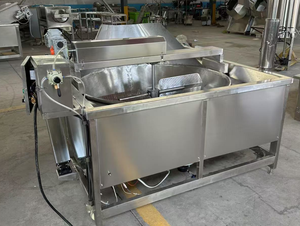 Đường Kính 1500Mm 400L Vòng Loại Schnitzel Snack Thực Phẩm Máy Chiên/Gas Điện Nồi Chiên/Khoai Tây Chip Nồi Chiên - Product Image 2