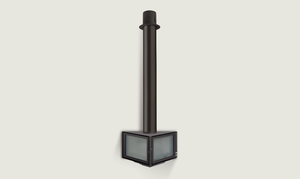 Cheminée suspendue moderne en acier, à installation autonome facile, double face rotative, à <span class=keywords><strong>feu</strong></span> réel, pour hôtel, chauffage intérieur au <span class=keywords><strong>bois</strong></span> - Product Image 4