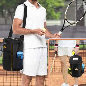 Sac de sport multi-poches pour le tennis avec plusieurs compartiments et bandoulière - Product Image 6