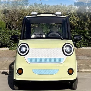 Vehículo eléctrico de cuatro ruedas de baja velocidad de alta calidad, nuevo coche eléctrico Suv 4X4, coche eléctrico para ancianos, <span class=keywords><strong>furgoneta</strong></span> eléctrica de pasajeros - Product Image 2