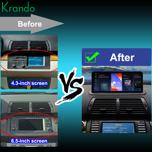 Krando 10.25 inch Android Car Stereo cho BMW X5 E53 1998-2006 autoradio đa phương tiện đầu đơn vị không dây Carplay 4 gam Sim Thẻ GPS - Product Image 2
