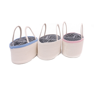Impresión personalizada de lona de algodón de mamá bebé pañal cesta organizador bolsa - Product Image 4