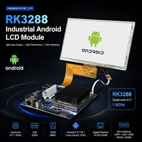 Módulo HMI con Pantalla Táctil Capacitiva LCD TFT de 7 Pulgadas y 800*480, Sistema Android de Grado Industrial RK3288, Tableta con Ubuntu 18.04 y 2GB