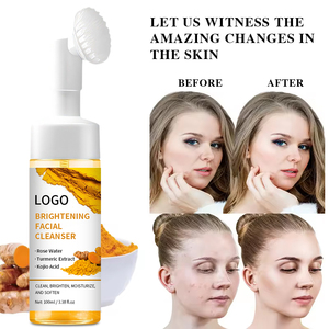 Limpiador Facial de Espuma Herbal y Mineral de Marca Blanca con Aminoácidos, con Beneficios Iluminadores de Cúrcuma y Antiacné - Product Image 6