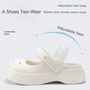 รองเท้าแตะแฟชั่นสไตล์เกาหลีมีรูระบายอากาศน้ำหนักเบาระบายอากาศได้ดี - Product Image 6