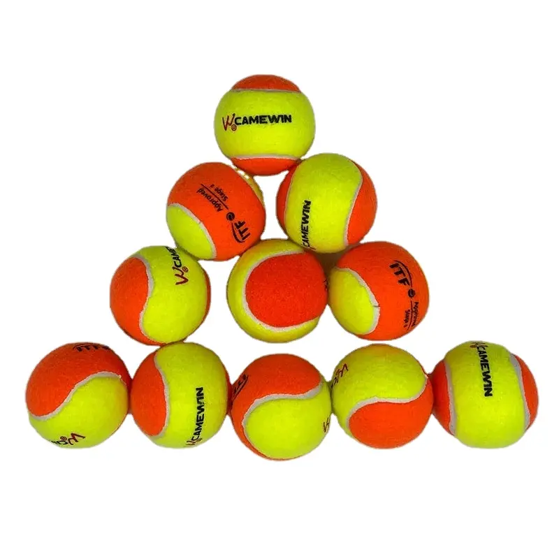 ITF Aprovado Soft Beach Tennis Balls Stage 2 OEM Logo Training Beach Tennis Ball