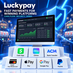 Panel de Control del Pasarela de Pago Luckypay con Soporte para Cash App, Chime, Tarjetas ACH y PayPal, Transacciones Seguras en Tiempo Real - Product Image 3