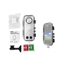 Boîtier étanche de 40 mètres pour caméra X4 Couvercle de plongée sous-marine invisible pour Insta360 X3 Accessoires de protection