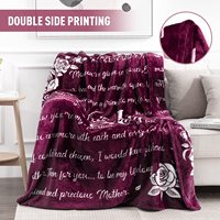 Jeté d'hiver en flanelle tissée super king size 50x60 pouces, épais, 100% polyester, certifié OEKO-TEX, fabriqué en Chine, pour canapé, pour adultes, chauffant