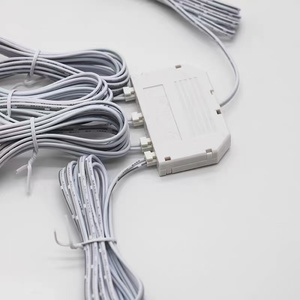 Répartiteur Mini Dupont L813 personnalisé à 2 broches 3A avec 3/4/5/7 cœurs, faisceau de câblage pour éclairage LED d'armoires - Product Image 2