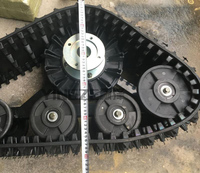 Pneu arrière à bande de roulement Caterpillar de grande taille pour Karting, Kart, UTV, Buggy, Quad, ATV, pour neige et sable