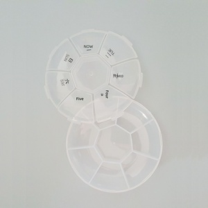 Portapillole Settimanale Rotondo per 7 Giorni, Contenitore Circolare Sigillato per Medicinali, Vendita all'Ingrosso OEM di Alta Qualità per Viaggi e Uso Quotidiano - Product Image 4