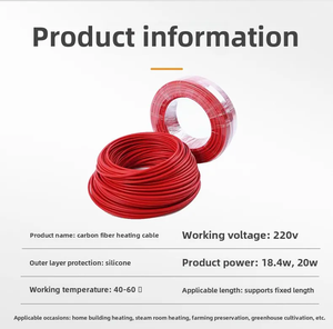 <span class=keywords><strong>Câble</strong></span> <span class=keywords><strong>chauffant</strong></span> flexible <span class=keywords><strong>antigel</strong></span> 110-220V résistant au feu pour la protection thermique des hôtels et appartements - Product Image 6