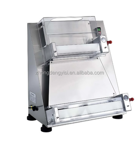 Prensa para Pizza de Acero Inoxidable, Comercial, Automática, Ajustable, Portátil, para Panadería, Máquina Formadora de Pizza Grande de 10-40CM - Product Image 3
