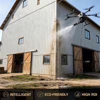 Brouav Équipement de nettoyage de drones en aluminium personnalisable, Cordon de sécurité pour caméra, Solution tout-en-un, Longue durée de vie pour usage commercial