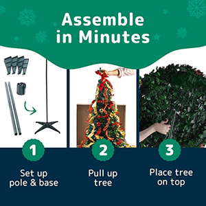 Árboles de Navidad de 180 cm en Oferta, Grandes Decoraciones Navideñas - Árbol de Navidad - Product Image 5