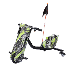 Venta al por mayor Mini triciclo eléctrico China nueva tecnología portátil todoterreno patada <span class=keywords><strong>plegable</strong></span> Drift Scooter <span class=keywords><strong>plegable</strong></span> de plástico al aire libre - Product Image 1