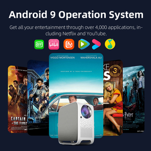 Giá Tốt Nhất 20000 Lumen Thông Minh Ngoài Trời Xách Tay LED 4K Projectori 4K 1080P Xách Tay Video Wifi Nhà Thông Minh Máy Chiếu - Product Image 4