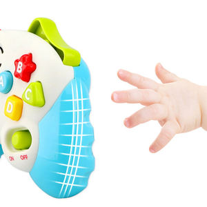 Jouet sensoriel pour le développement du cerveau des nourrissons, jeu vidéo d'imitation, jouet éducatif Montessori électrique pour bébés et tout-petits avec lumière et musique - Product Image 2