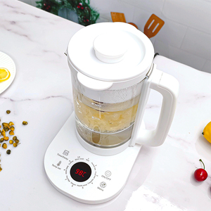 <span class=keywords><strong>Bouilloire</strong></span> électrique multi-usage Théière en verre borosilicaté et base de panneau de contrôle <span class=keywords><strong>programmable</strong></span> Bouilloires de 1,5 L avec filtre - Product Image 5