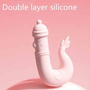 Vibrador Femenino Modelo Privado <span class=keywords><strong>con</strong></span> Succión de Oveja, Varilla Vibradora de 10 Frecuencias para Estimular el Punto G, Juguete para Orgasmos Instantáneos - Product Image 1