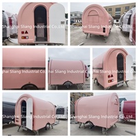 SILANG Street franchise Nourriture frite chocolat fleurs gastronomiques remorque mobile