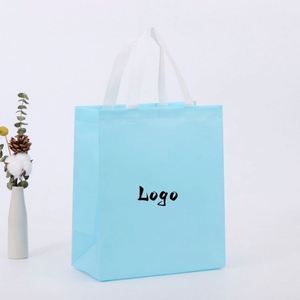 In Stock Eco-Friendly Recyclable Non-Woven Die Cut <b>Bag</b> for Superet & Exhibition Packaging Promotional Use - Product Image 1