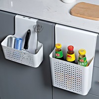 Poubelles murales en plastique pour la maison, supports de porte d'armoire de cuisine pour ranger les condiments, poubelles