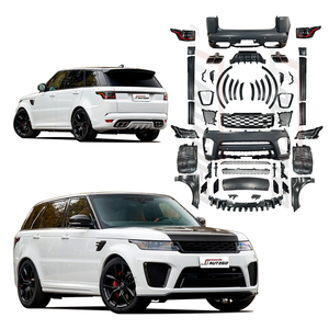 Body Kit Berkualitas Tinggi untuk Land Rover Range Rover Sport 2014-2017 L494 Upgrade ke Sport 2020 Gaya SVR Bumper Depan Belakang <span class=keywords><strong>Assy</strong></span> - Product Image 1