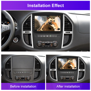 Podofo 10 "Android Autoradio pour <span class=keywords><strong>Mercedes</strong></span>-<span class=keywords><strong>Benz</strong></span> <span class=keywords><strong>Vito</strong></span> 2016 Autoradio Autoradio Carplay Android Auto GPS Wifi Hifi RDS - Product Image 4