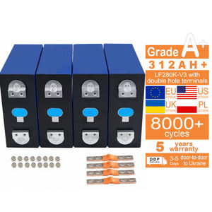 Baterai Lifepo4 Sel Grade A Lf280k Premium Isi Ulang <span class=keywords><strong>3</strong></span>.2v 280ah Bentuk Kotak Teknologi Baru Stok Gudang EU <span class=keywords><strong>3</strong></span> Bulan - Product Image 1