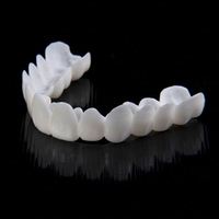 Nouvelles prothèses dentaires supérieures et inférieures Snap Smile, couvre-dents pour un sourire parfait, placages confortables et flexibles, blanchiment des dents