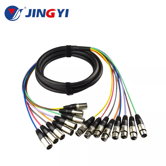 High Quality Customized Connecting Wire Harness Cable Xlr to Xlr Multi Core Cable Multicore Snake Cable Wire