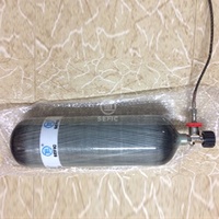 Bouteille de plongée en fibre de carbone homologuée CE/TPED 6,8 L 300 bars pour la France, 3,9 kg, enveloppée de carbone haute pression CN;SHG