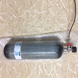 Marché CE/TPED approuvé réservoir d'air/bouteille en Fiber de carbone de plongée pour la France 3.9kg cylindres enveloppés de carbone haute CN;SHG - Product Image 1