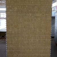 Máquina de Paneles Sándwich de Lana de Roca, Maquinaria Industrial para Paneles de Techo y Pared, Resistente al Fuego, Ecológica, para Construcción Metálica