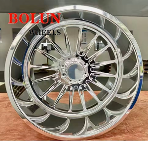 גלגלי פורג' מותאמים אישית לרכב 28x16 24*14 26*12 26*14 26*<span class=keywords><strong>16</strong></span> גלגלים קעורים 8*170 6*135 עבור פורד F250/F350/F450 - Product Image 1