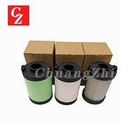 Serat Kaca Membuat Elemen Filter Pengering Dingin Kompresor Udara Pengganti ATS 0070EP 0070EM 0070EH 0070EC