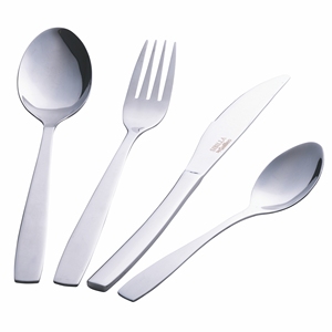 Set di posate in acciaio lucidato MANHATTAN da 16 pezzi - Product Image 2