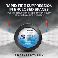 Extincteur d'incendie automatique suspendu à aérosol CRS, rouge, pour véhicules, maison, moteur, boîte électrique