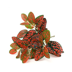 Artificial Plant Wall Decor 7-Fork Series High Simulation Leaves Indoor <b>Wedding</b> Home Decoration Greenery <b>Props</b> - Product Image 4