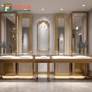 High Visibility High End Jewelry <b>Display</b> <b>Case</b> Polished Surface Brand Store Jewelry Cabinet - Product Image 5