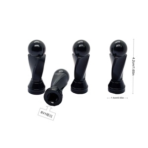 Capuchon de valve Hercules 14x42mm en alliage d'aluminium universel pour remplacement de pneus de voiture - Product Image 4