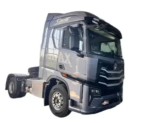 低价拖车头卡车稳定强大的4*2卡车头拖车豪沃重型卡车柴油头拖车